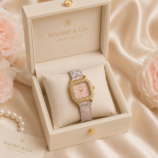 The Aurelia Watch – Blush Gold