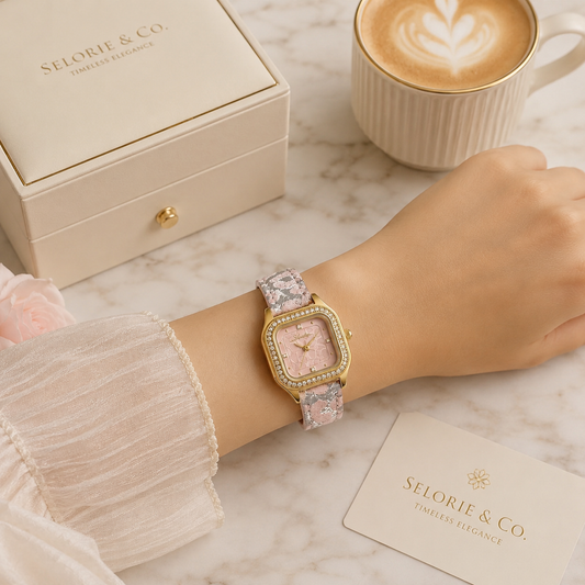 The Aurelia Watch – Blush Gold