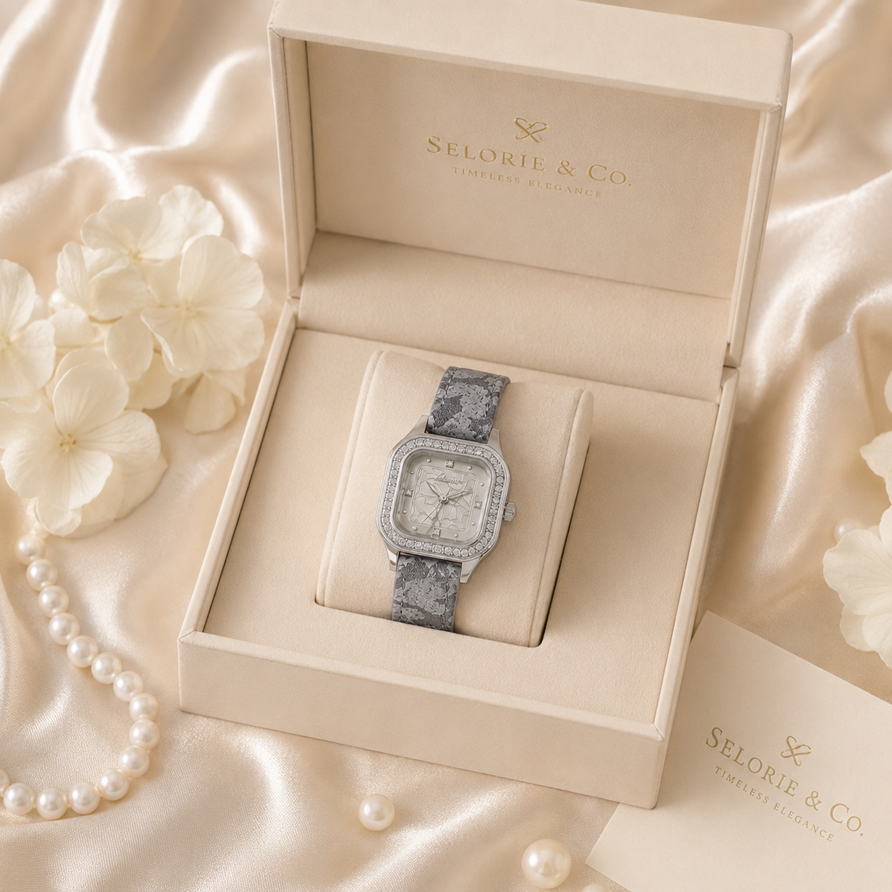 The Aurelia Watch – Silver Smoke