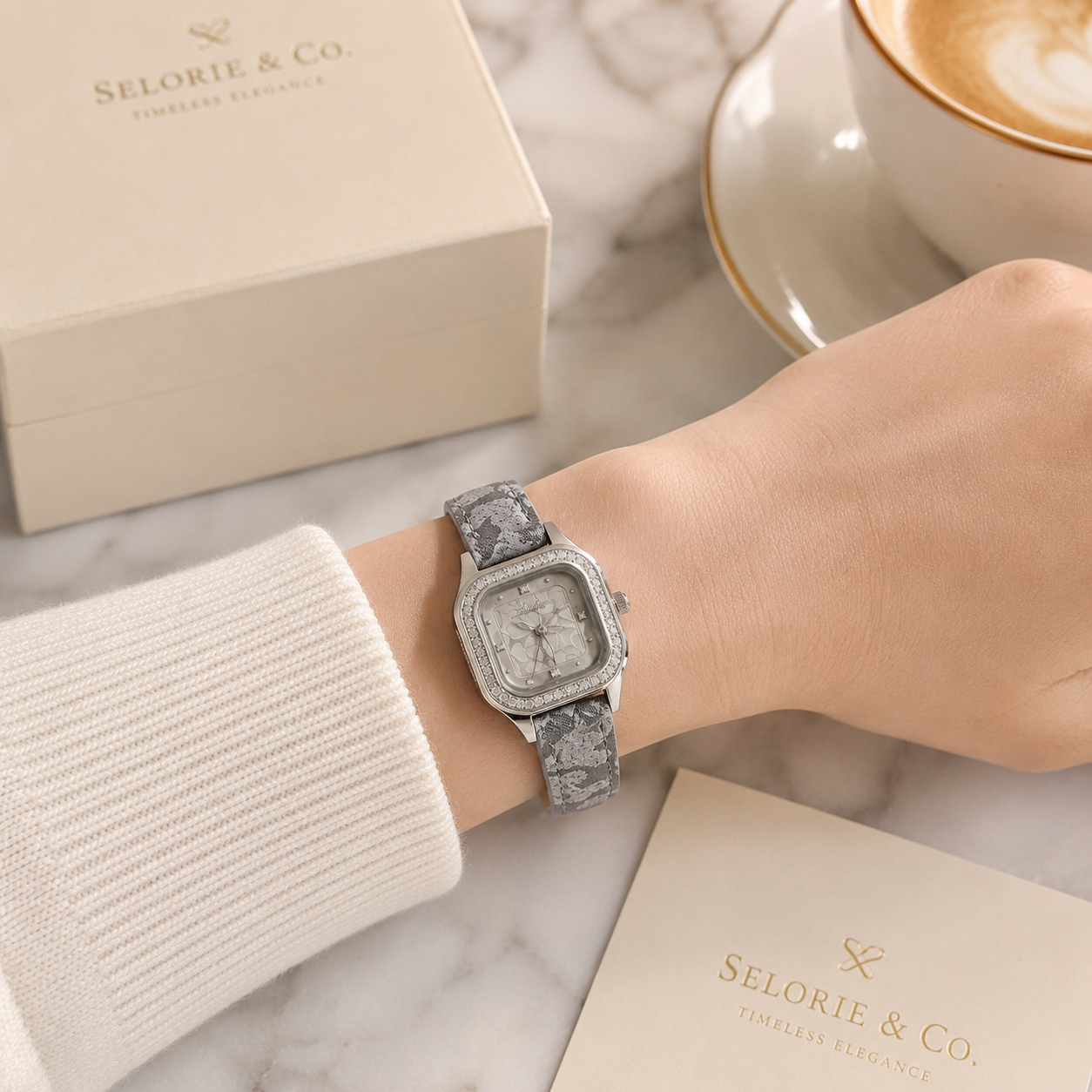 The Aurelia Watch – Silver Smoke