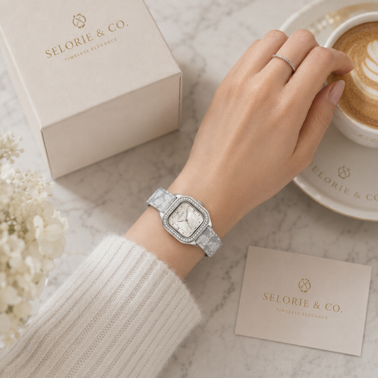 The Aurelia Watch – Silver Frost