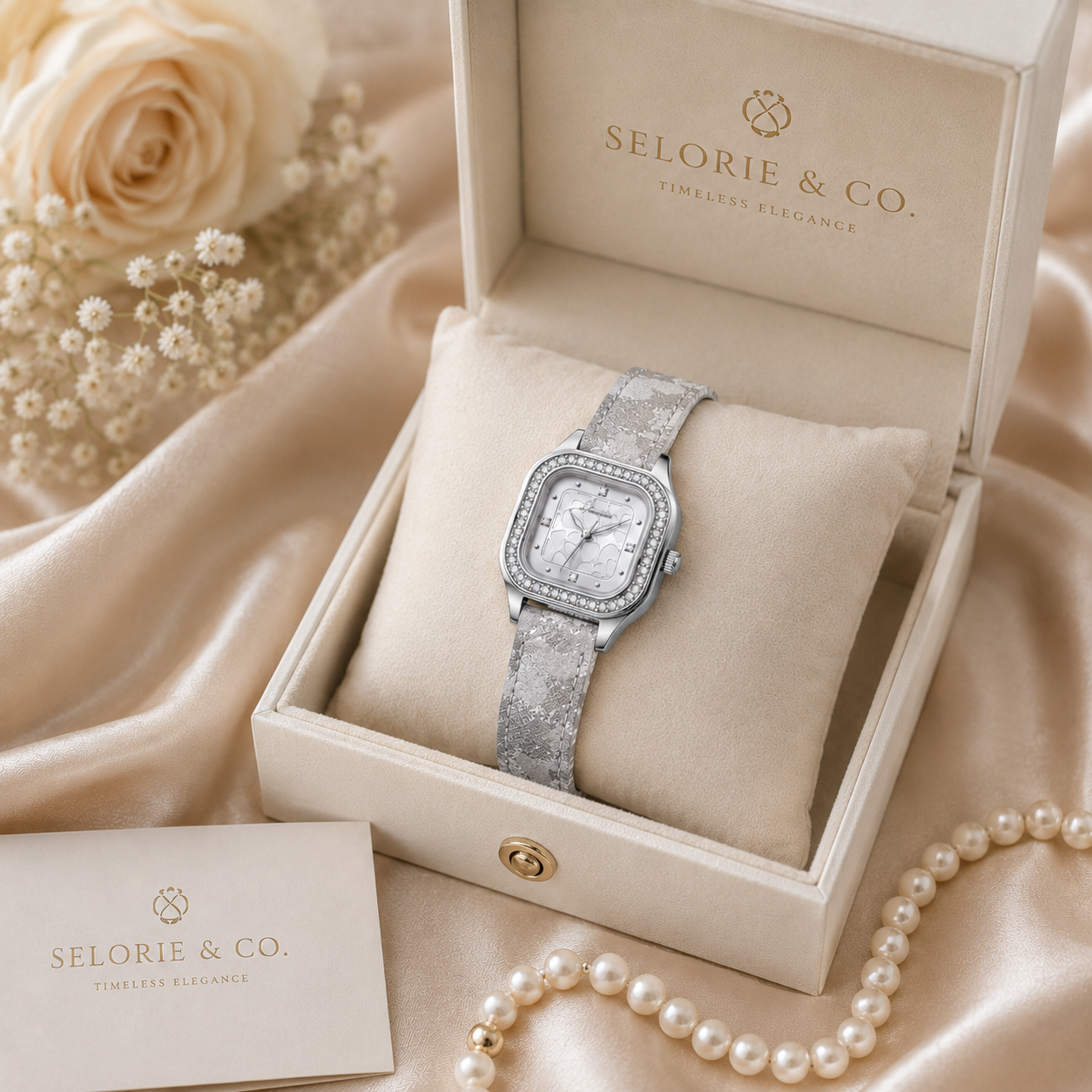 The Aurelia Watch – Silver Frost